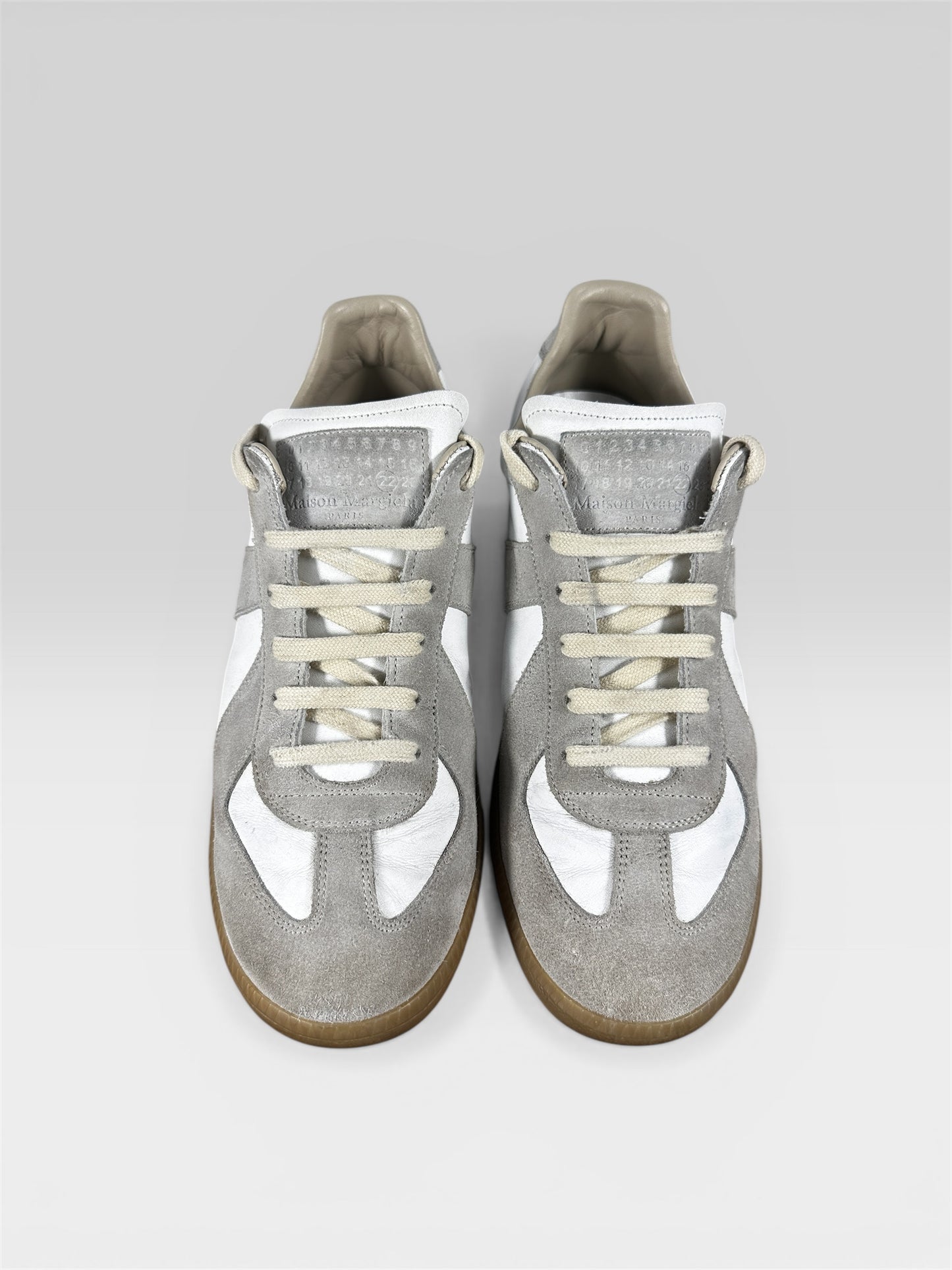 Maison Margiela GAT toe cap painted detail — FashnLuxe