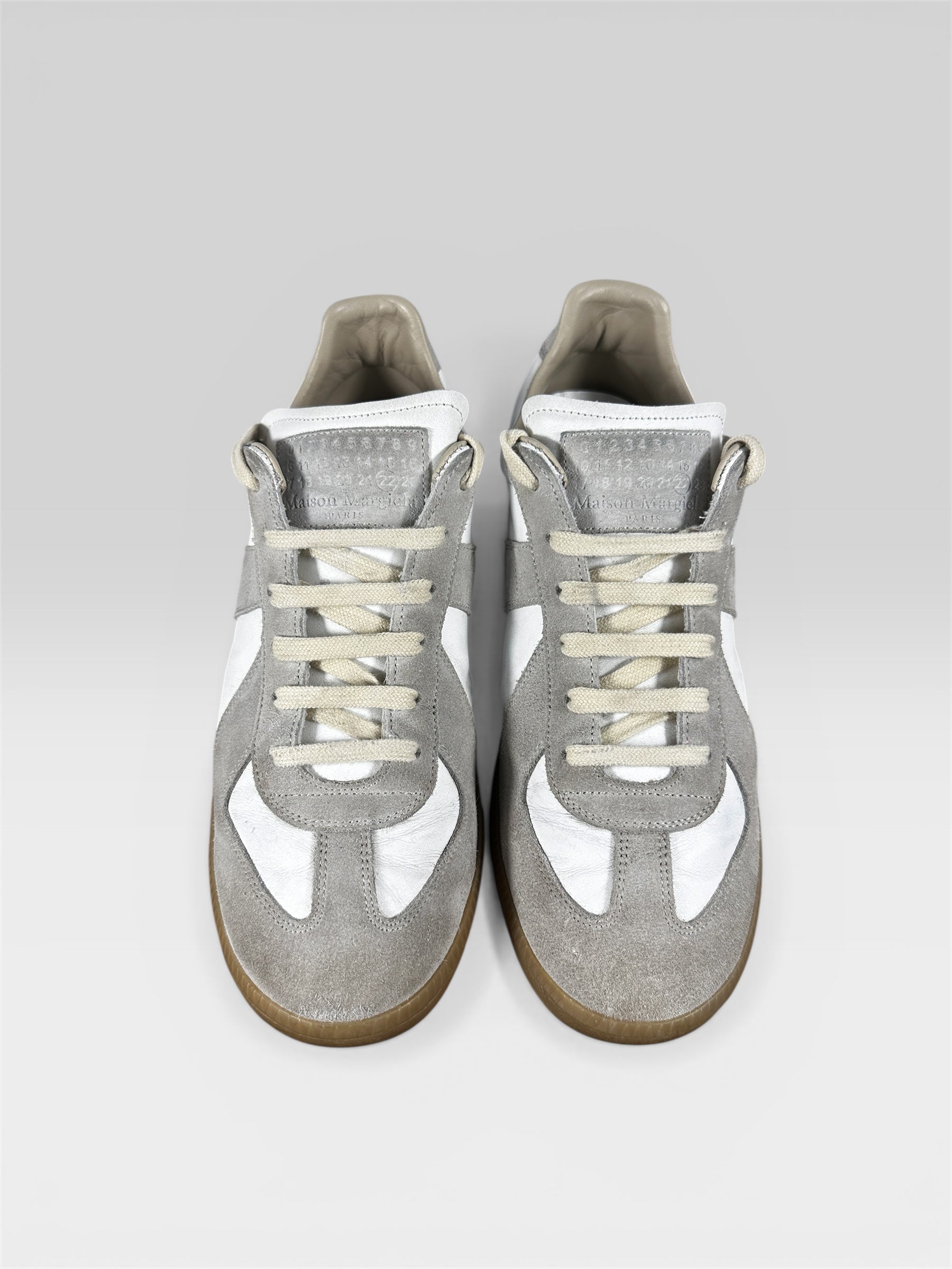 Maison Margiela GAT toe cap painted detail — FashnLuxe