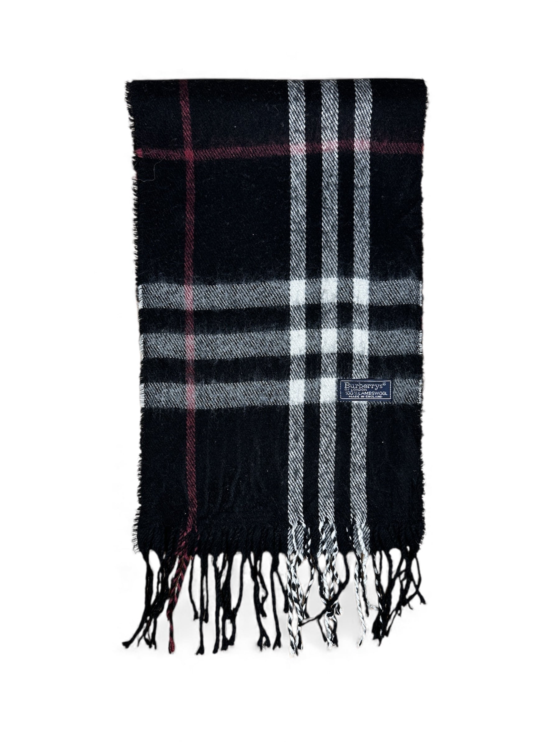 Burberry scarf folded compact view — FashnLuxe