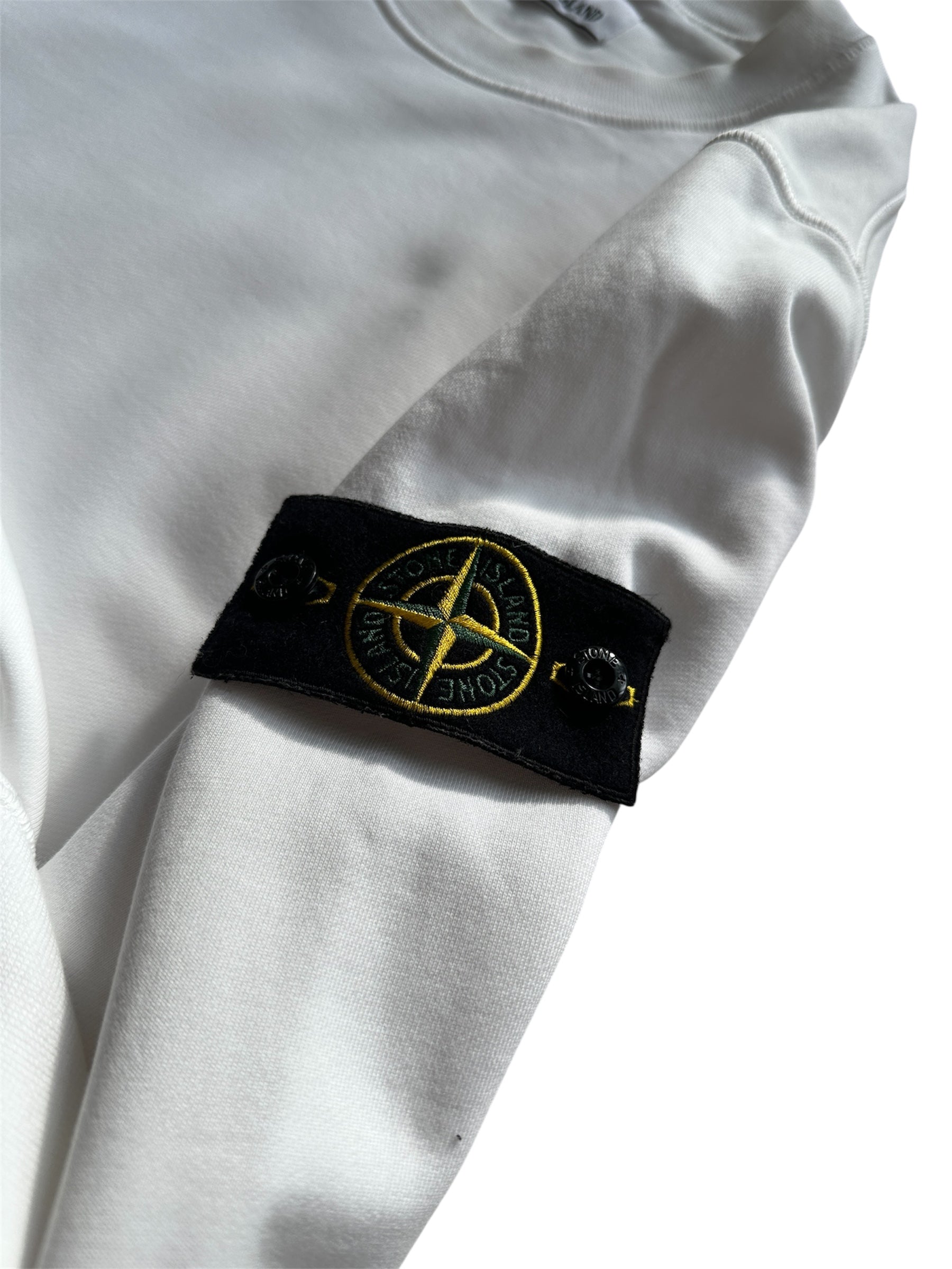 Stone Island sweatshirt back view — FashnLuxe