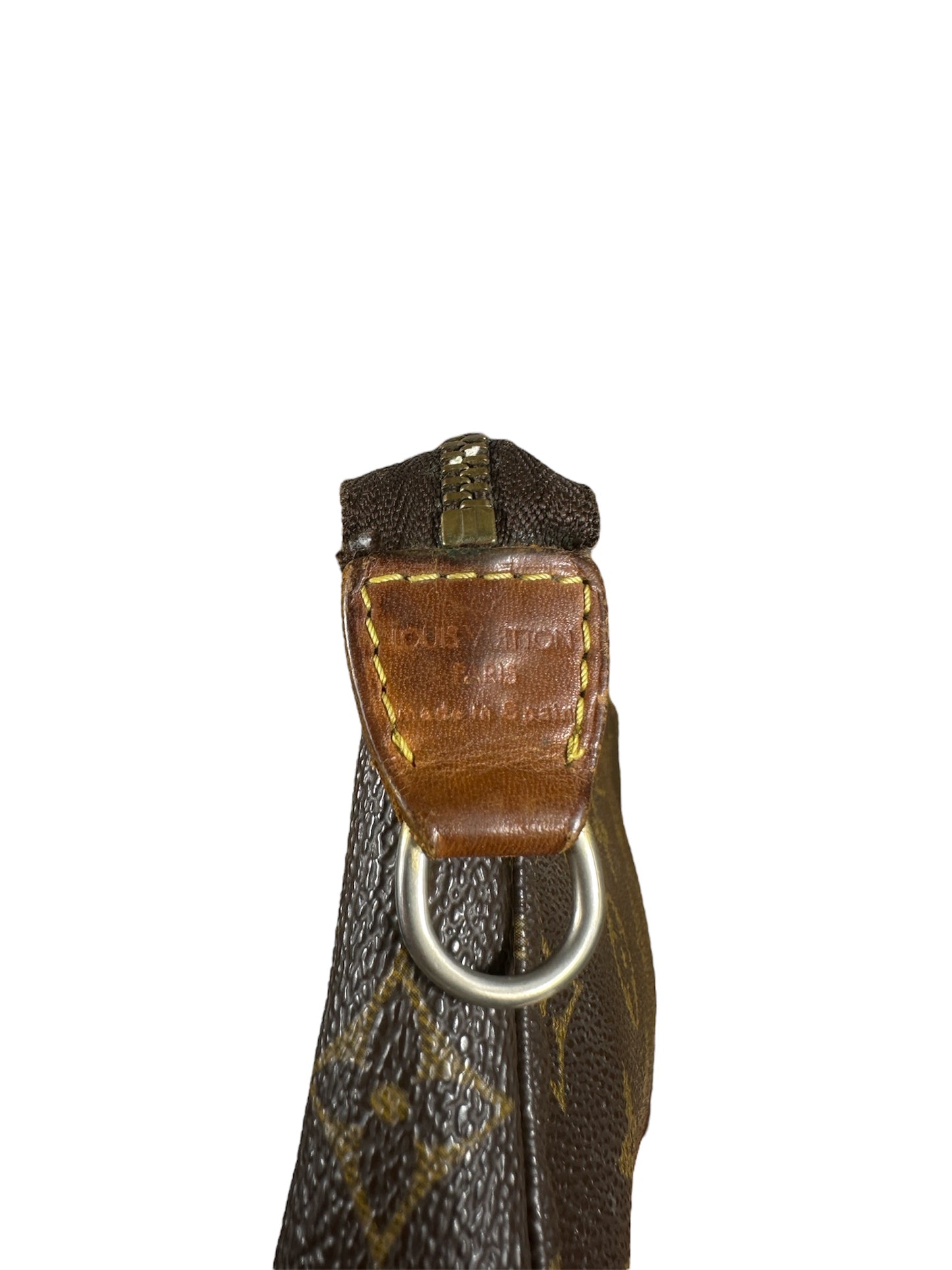 Louis Vuitton Pochette Accessoires strap detail — FashnLuxe