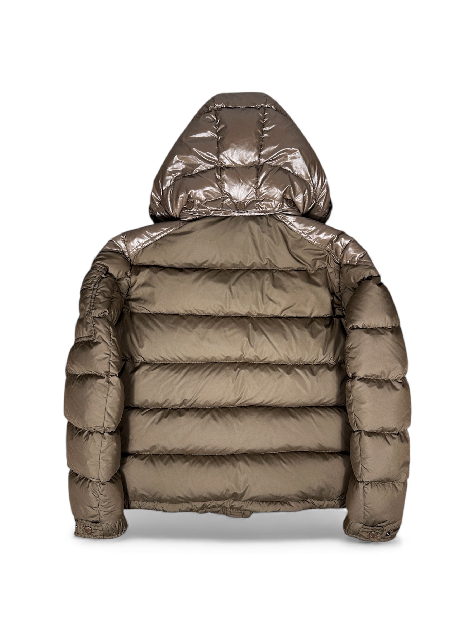 Moncler Chevalier jacket padded hood detail — FashnLuxe