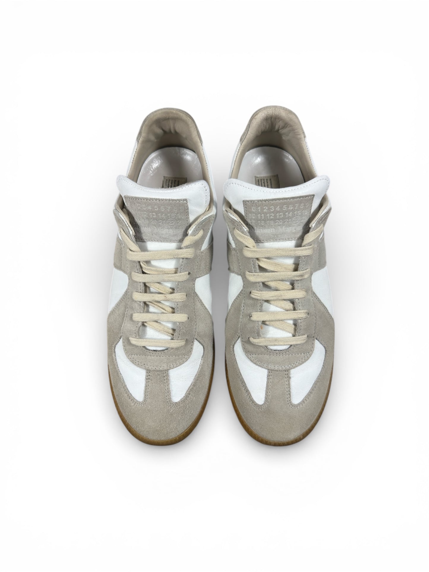 Maison Margiela sneaker toe cap detail — FashnLuxe