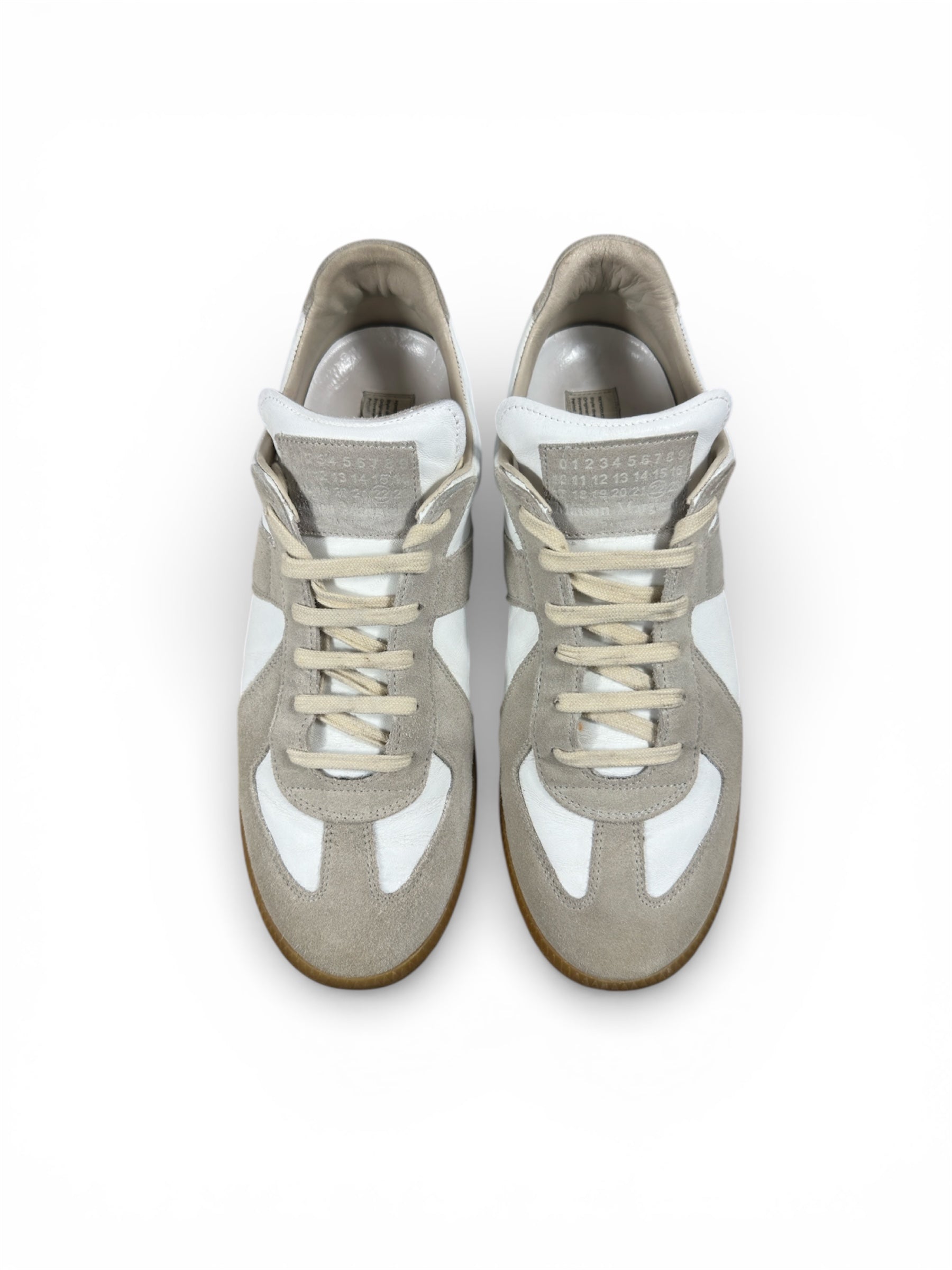 Maison Margiela sneaker toe cap detail — FashnLuxe