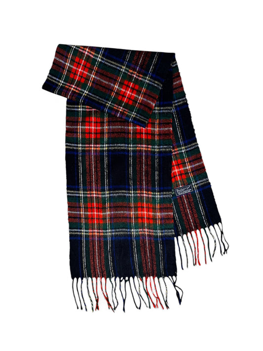 Burberry Nova Check camel scarf flat view — FashnLuxe