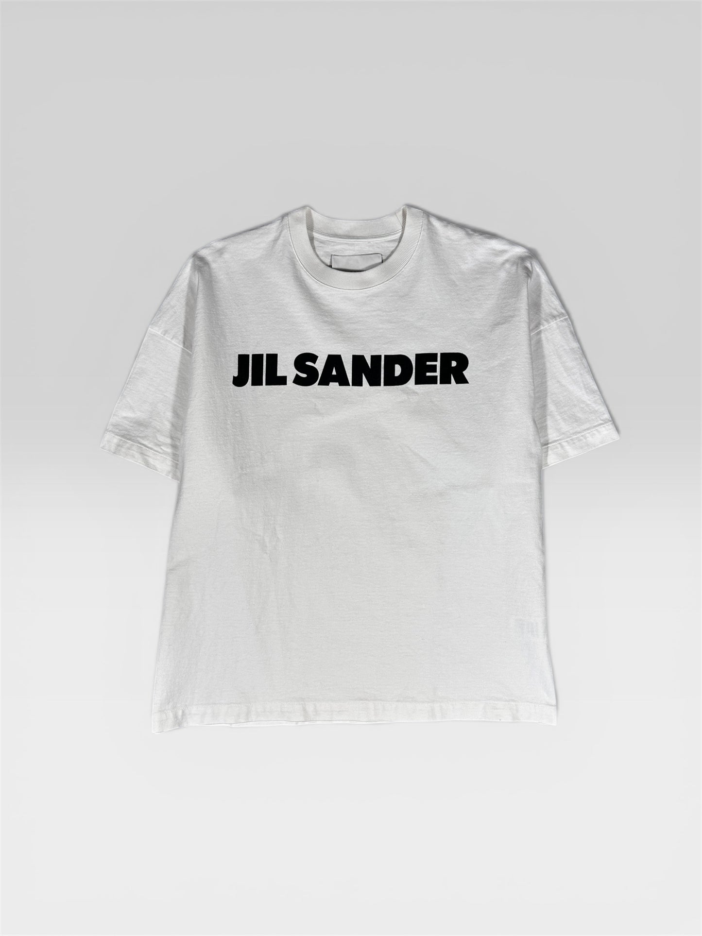 Jil Sander premium cotton tee front view — FashnLuxe