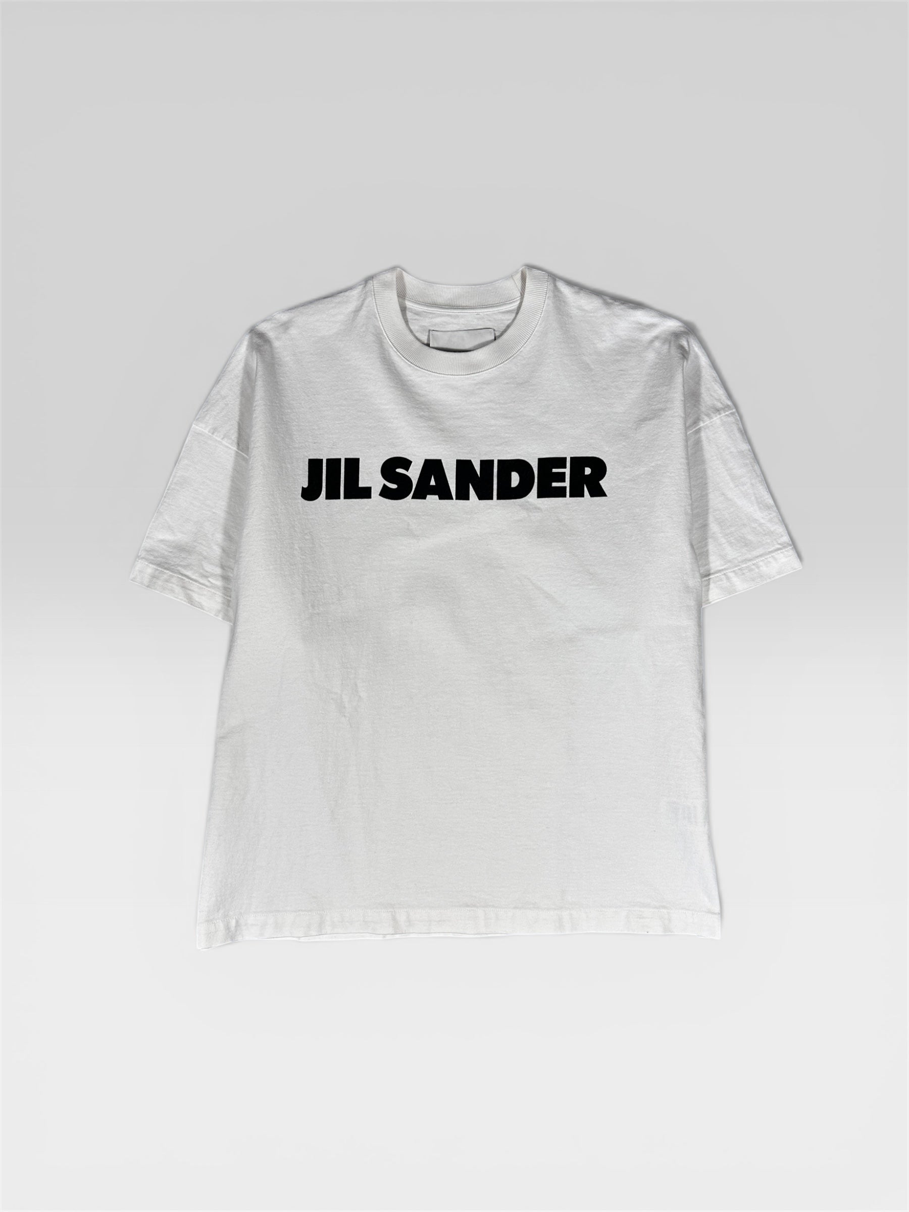 Jil Sander premium cotton tee front view — FashnLuxe