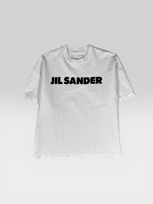 Jil Sander premium cotton tee front view — FashnLuxe