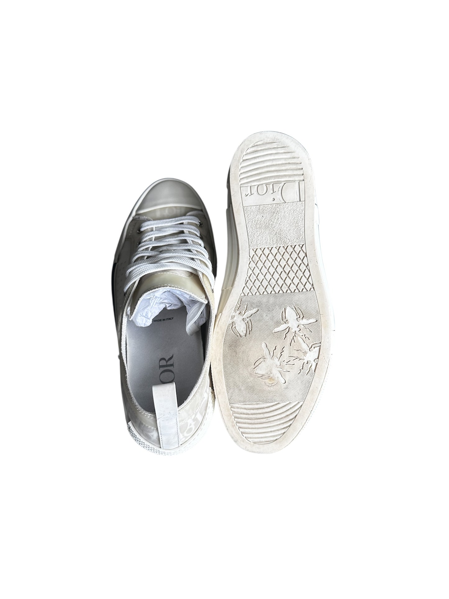 Dior B23 High sneaker sole detail — FashnLuxe