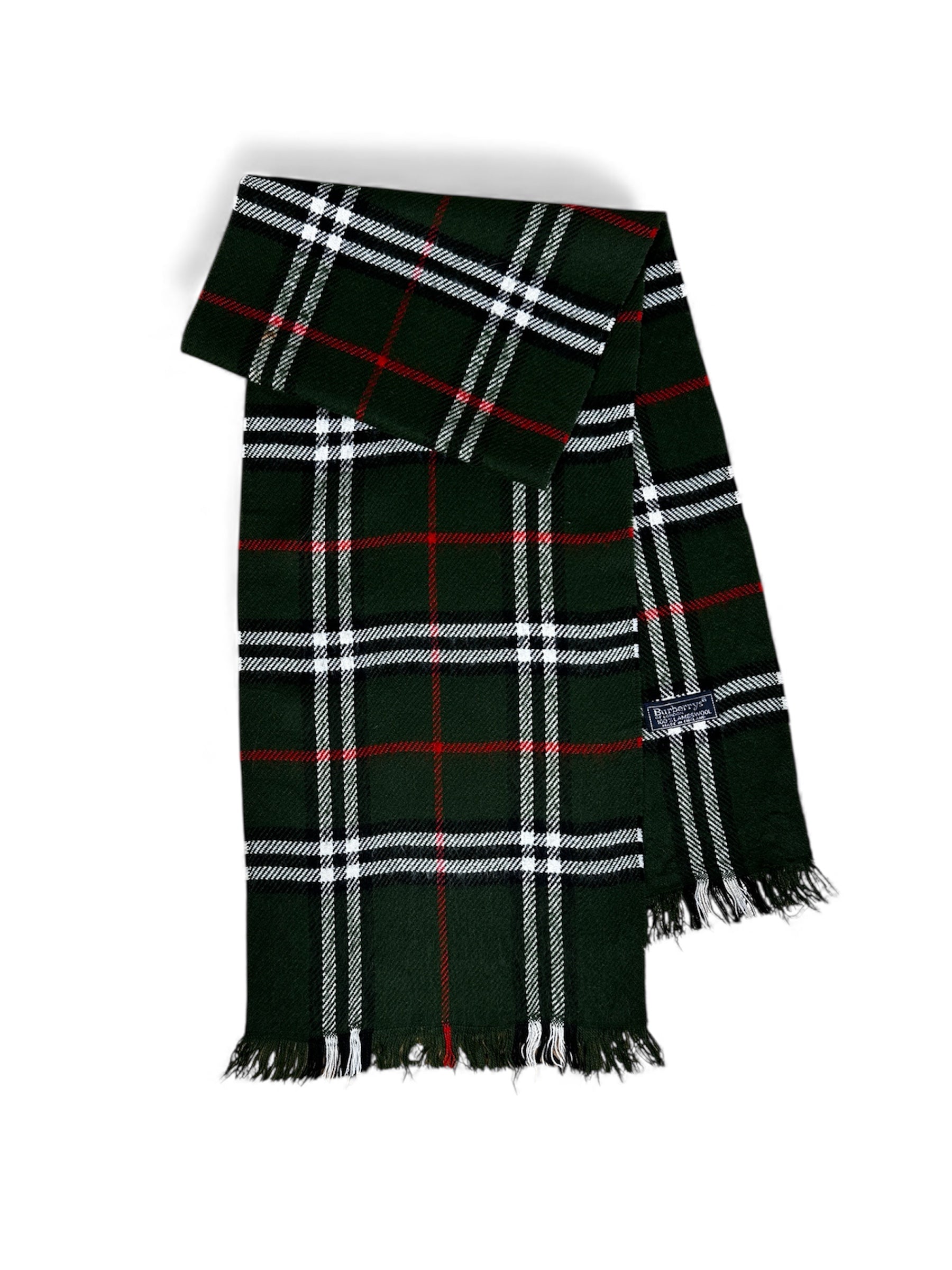 Burberry Nova Check scarf camel check front view — FashnLuxe