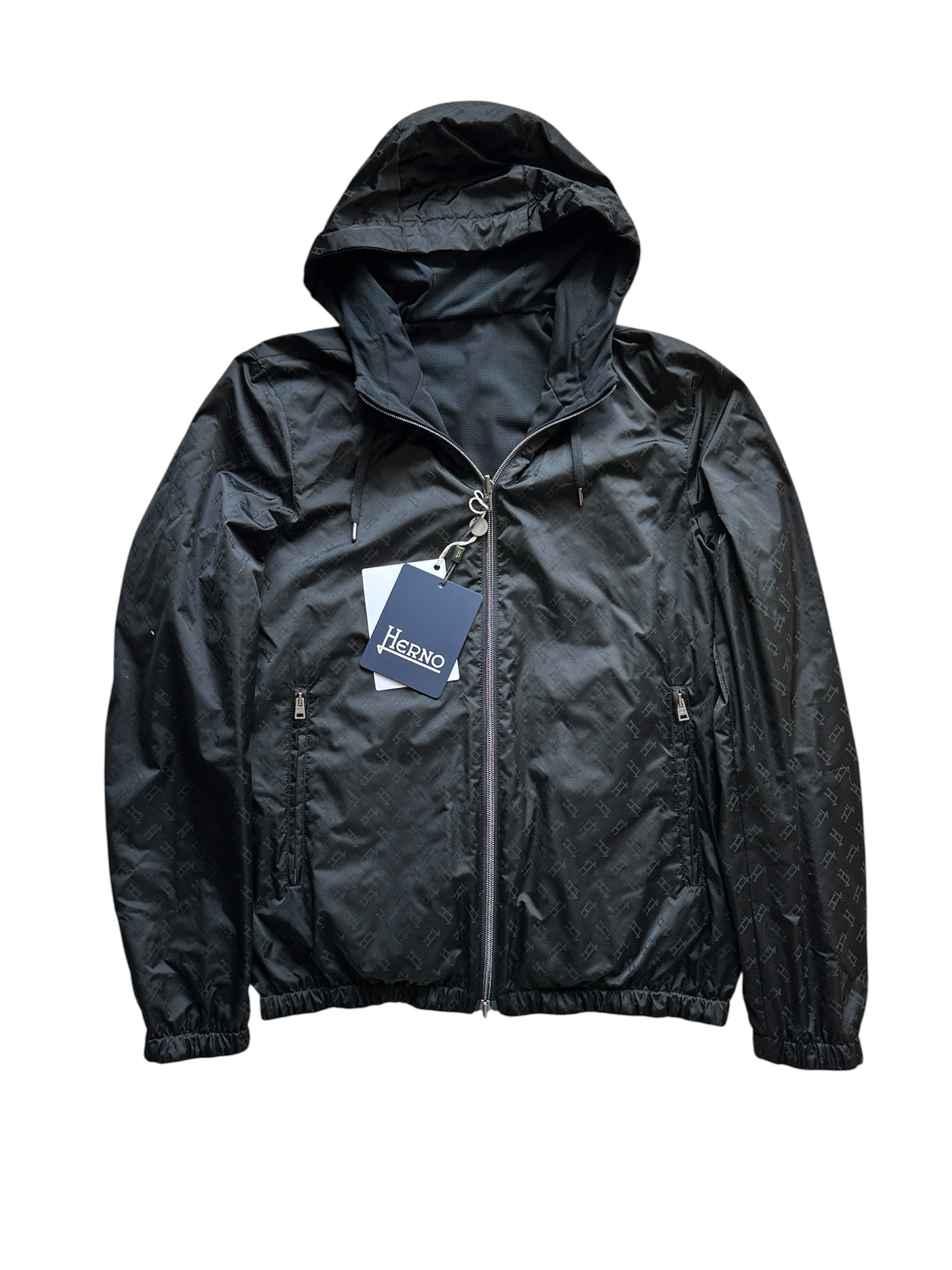 Herno windbreaker front view — FashnLuxe