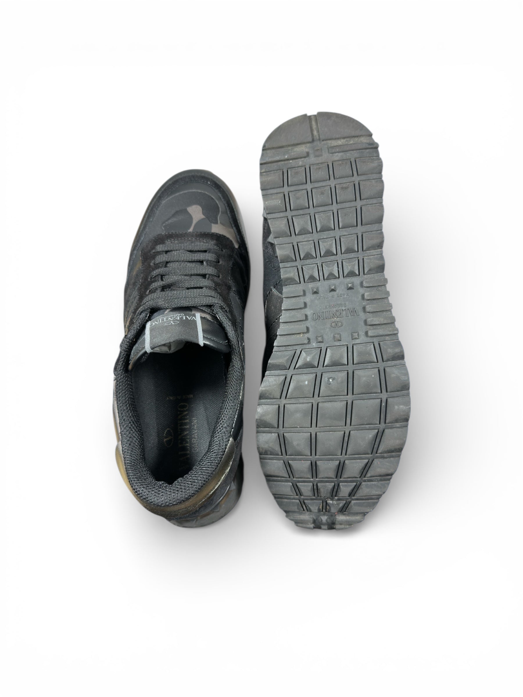 Valentino Rockrunner 9/10 condition alternate angle — FashnLuxe
