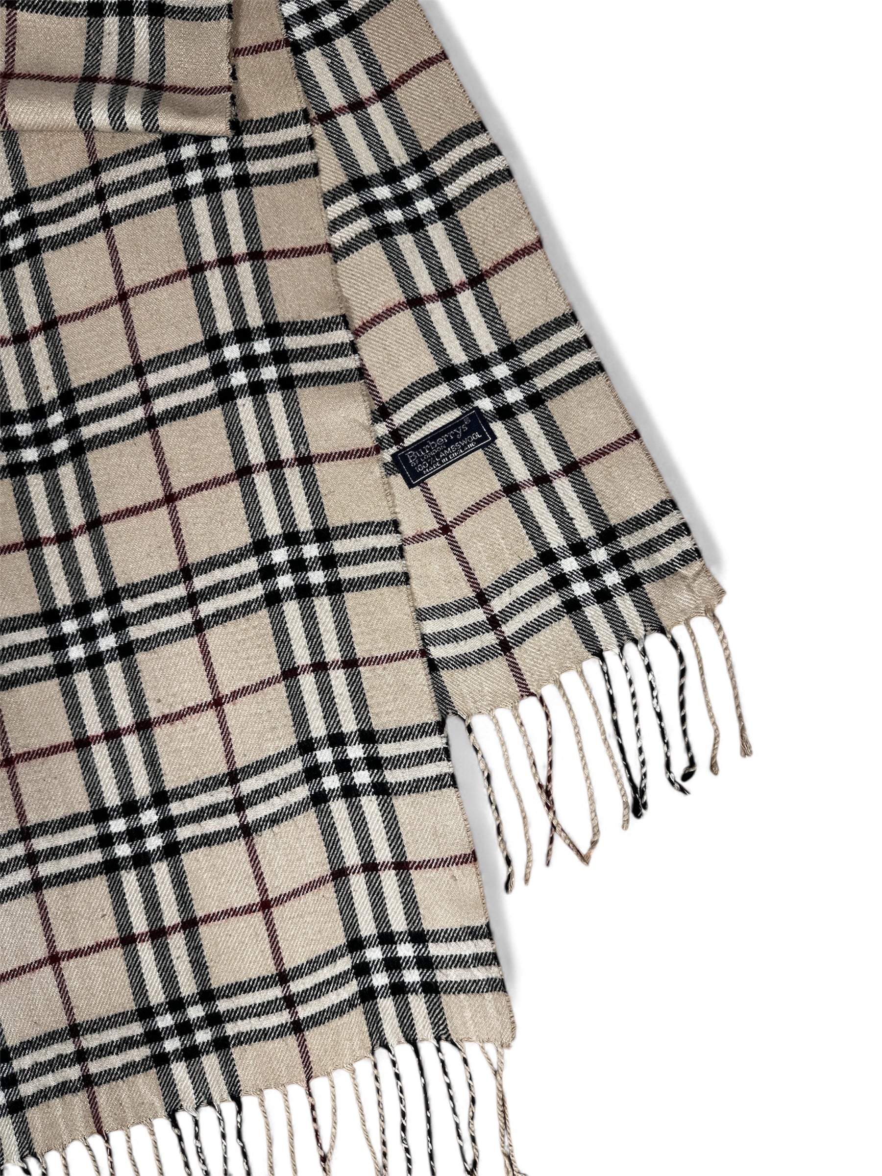 Burberry scarf check pattern — FashnLuxe