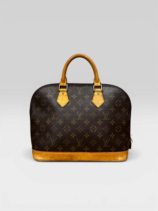 Louis Vuitton Alma PM Monogram canvas front view — FashnLuxe