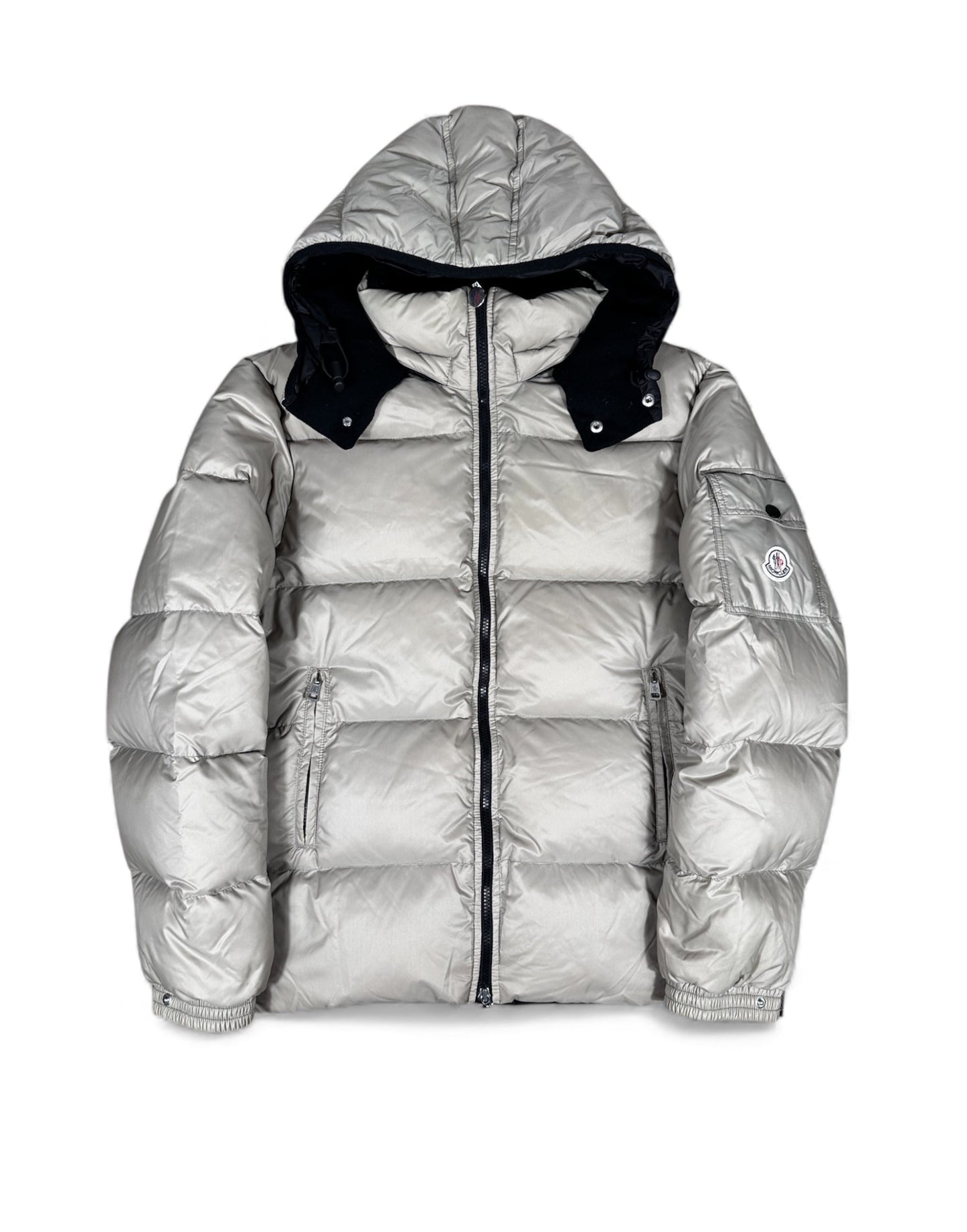 Moncler Himalaya 1000-fill down jacket front view — FashnLuxe