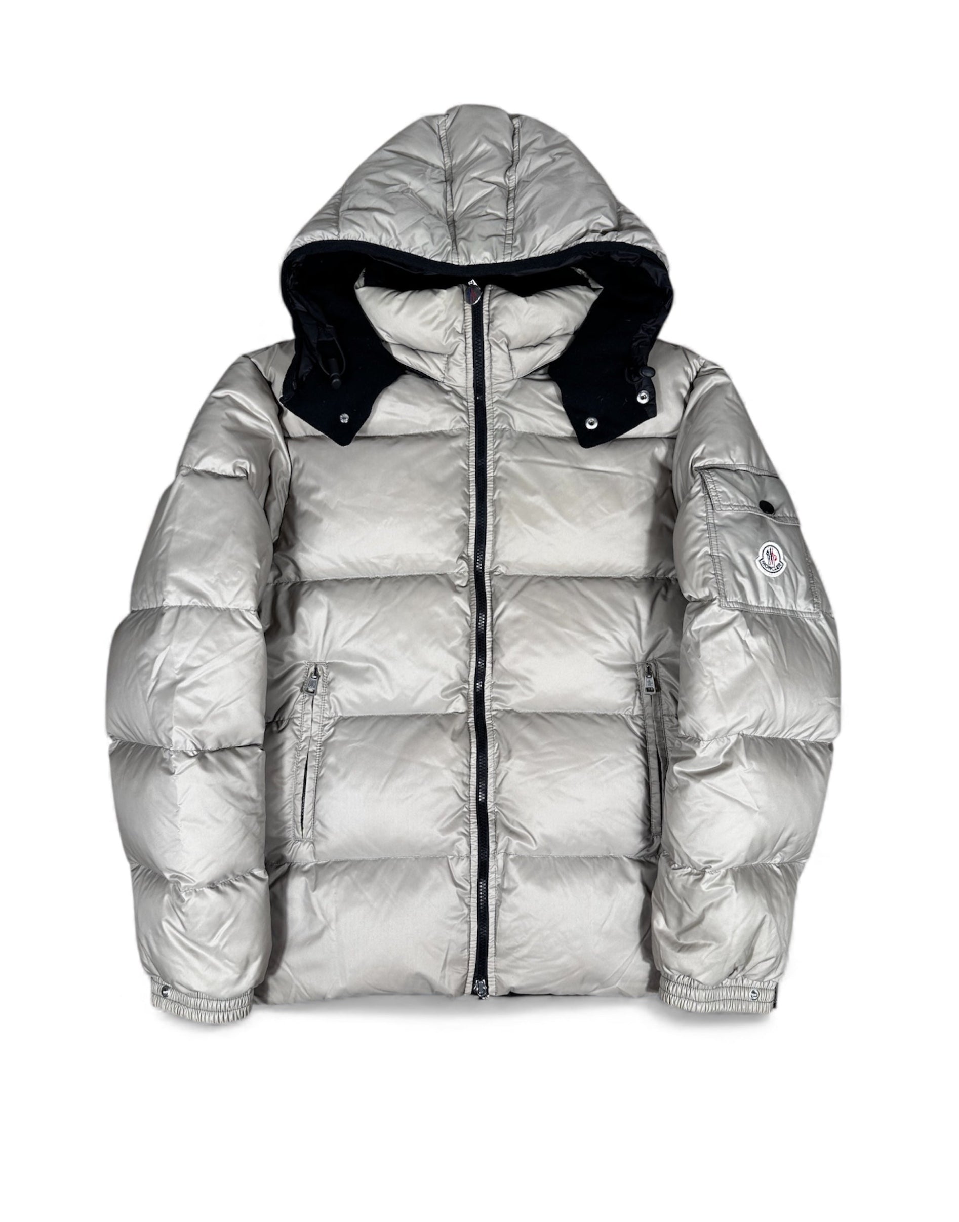 Moncler Himalaya 1000-fill down jacket front view — FashnLuxe