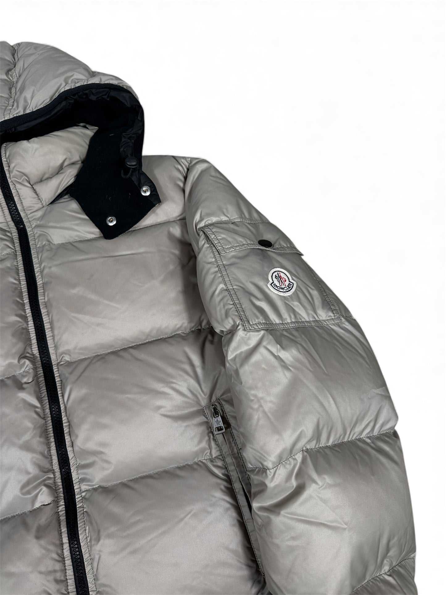 Moncler Himalaya jacket quilted pattern detail — FashnLuxe