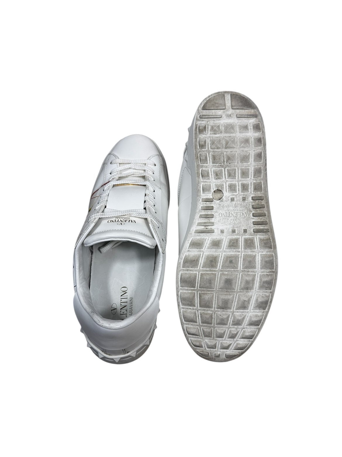 Valentino Open Sneaker sole and outsole view — FashnLuxe