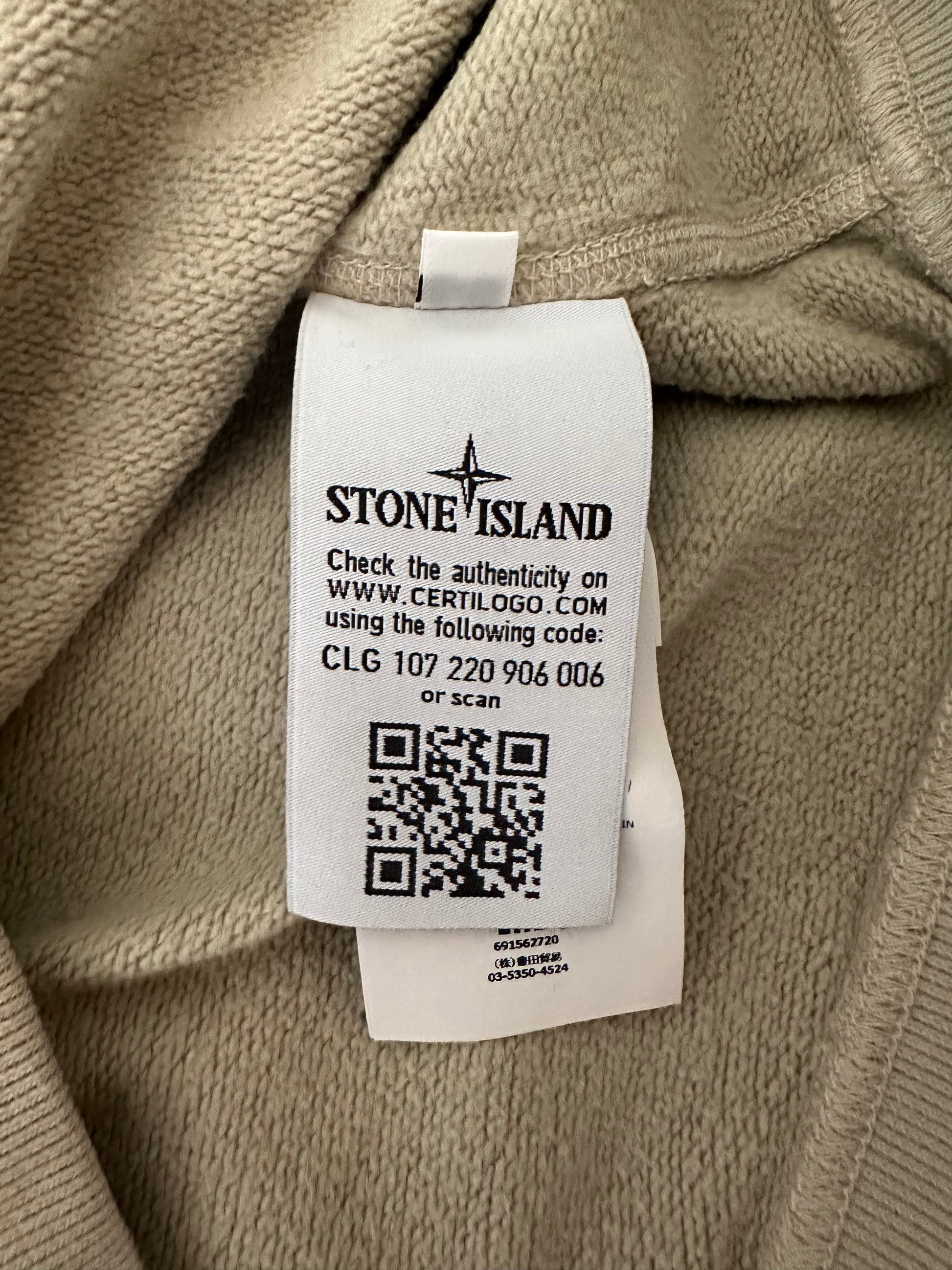 Stone Island sweatshirt side view — FashnLuxe