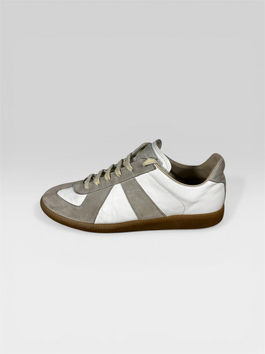Maison Margiela Replica GAT sneaker leather side view — FashnLuxe