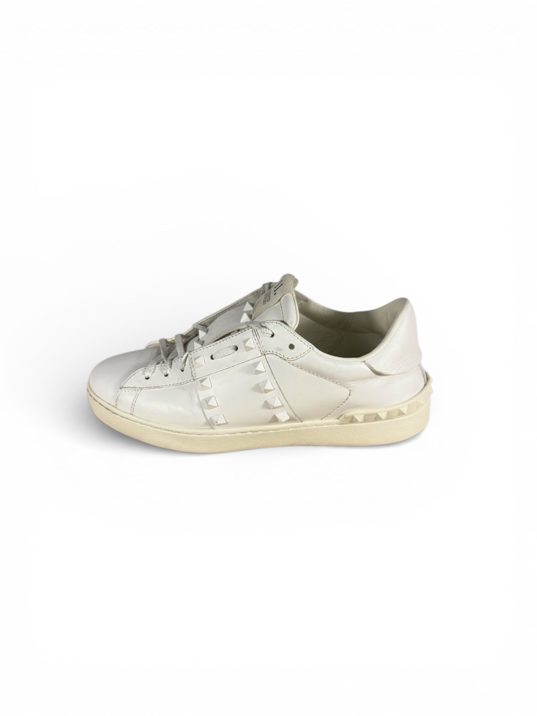 Valentino VLTN Open Sneaker with extras front view — FashnLuxe
