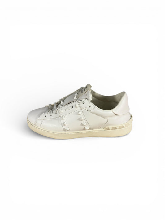 Valentino VLTN Open Sneaker with extras front view — FashnLuxe