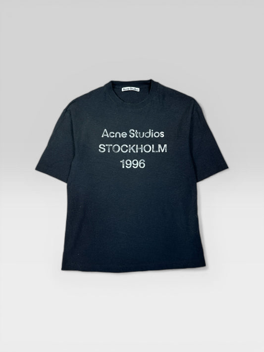 Acne Studios graphic tee relaxed fit front view — FashnLuxe