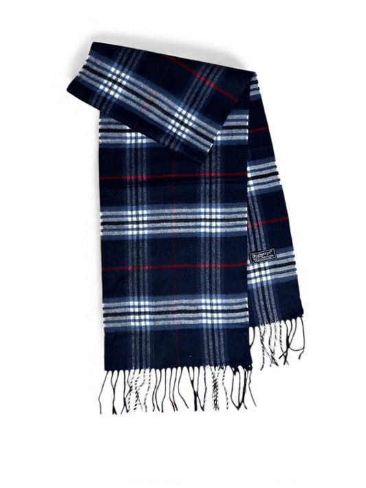 Burberry Nova Check camel scarf top view — FashnLuxe