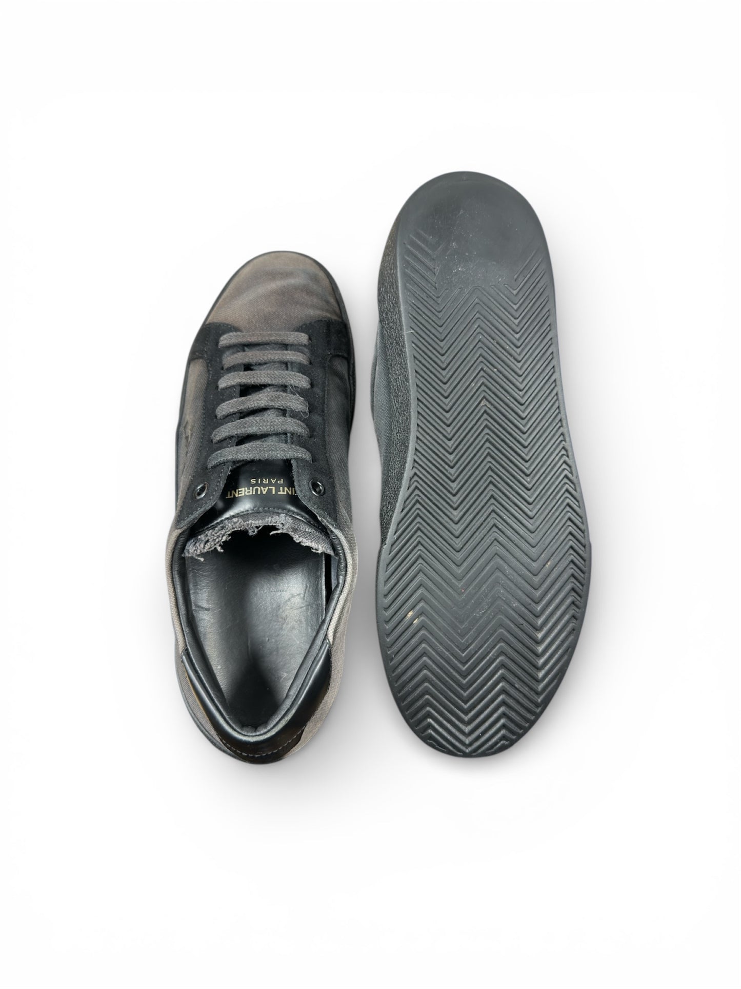 Saint Laurent 06 sneaker sole view — FashnLuxe