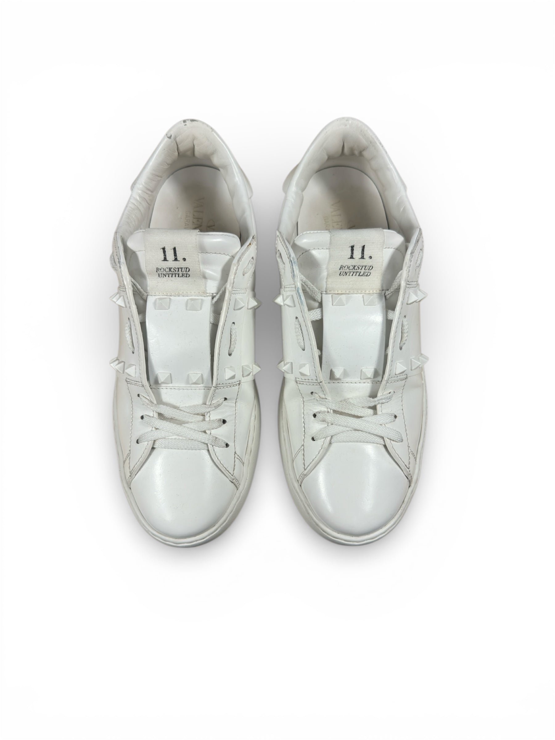 Valentino Open Sneaker velcro strap detail — FashnLuxe