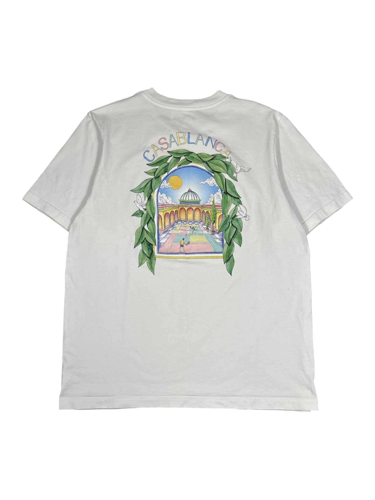 Casablanca tee back view — FashnLuxe