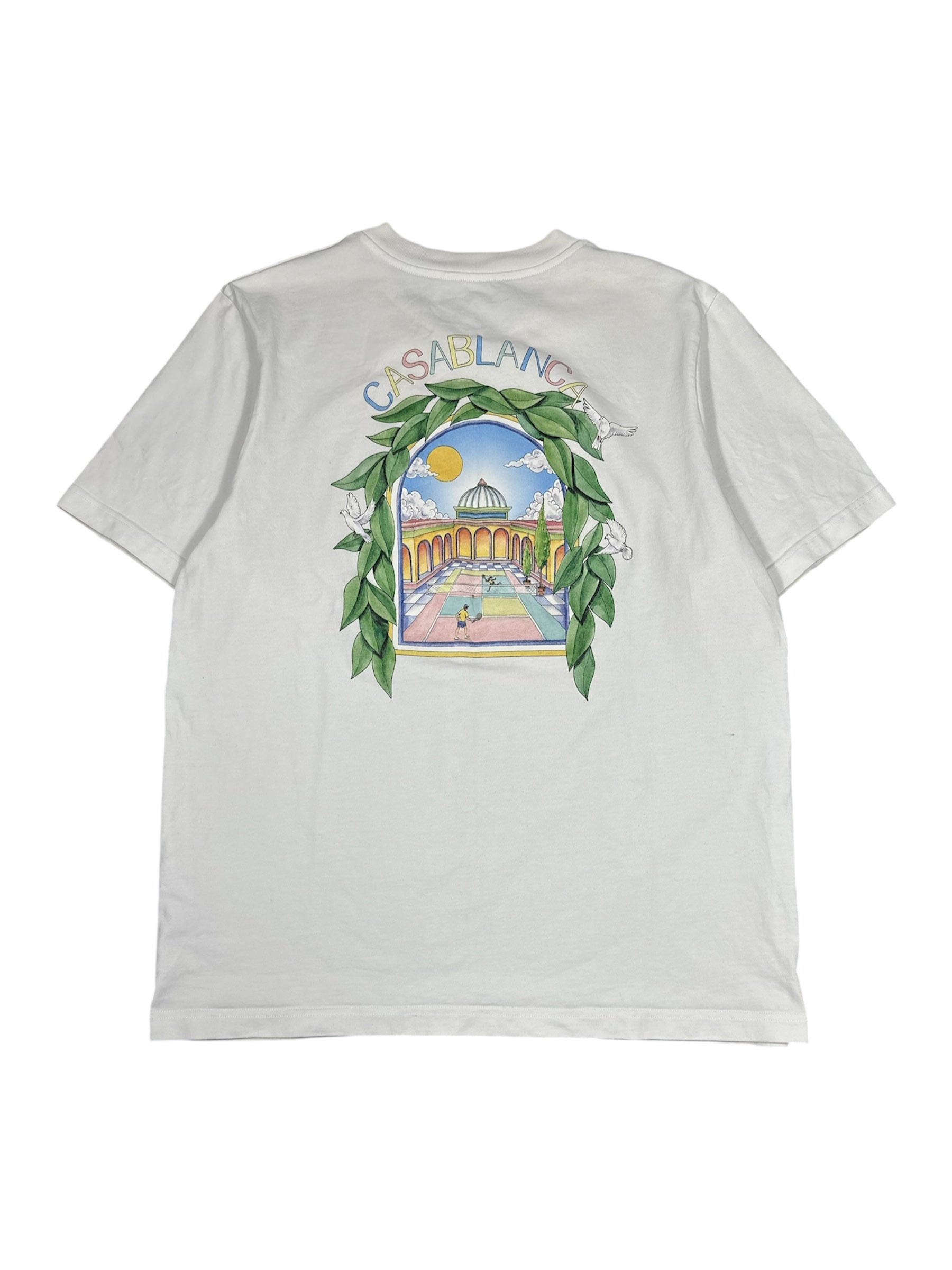 Casablanca tee back view — FashnLuxe