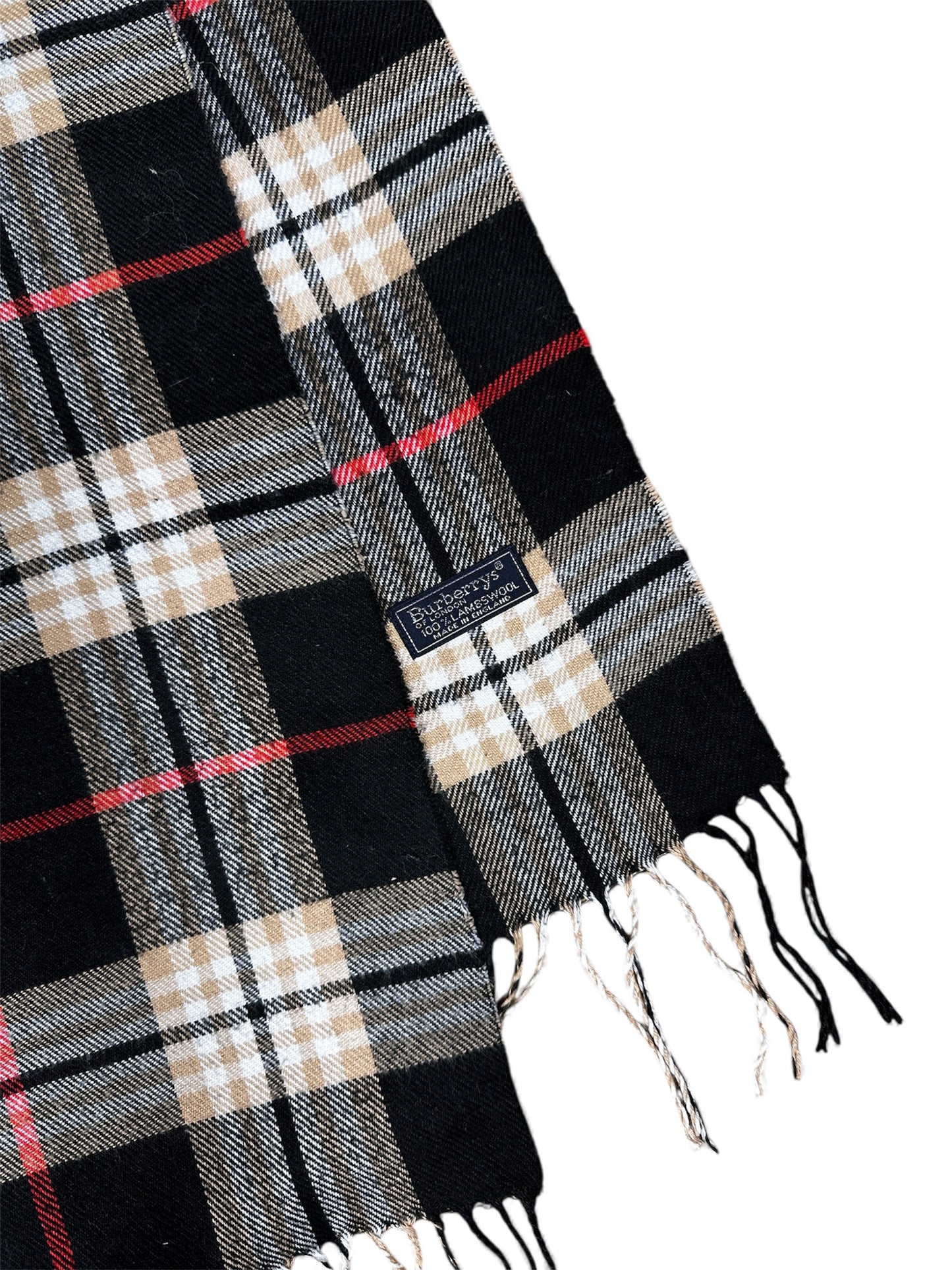 Burberry scarf pattern detail — FashnLuxe