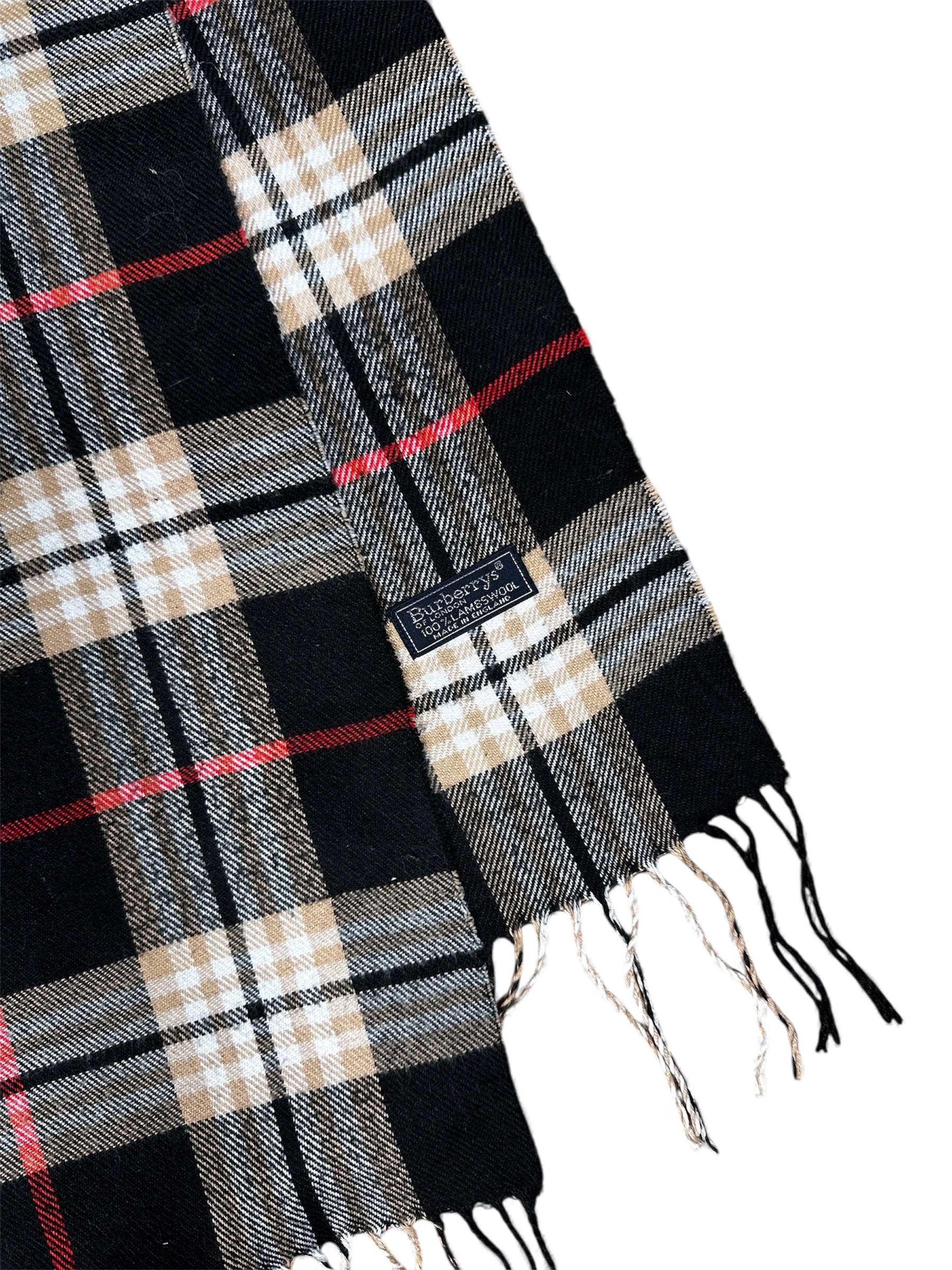 Burberry scarf pattern detail — FashnLuxe