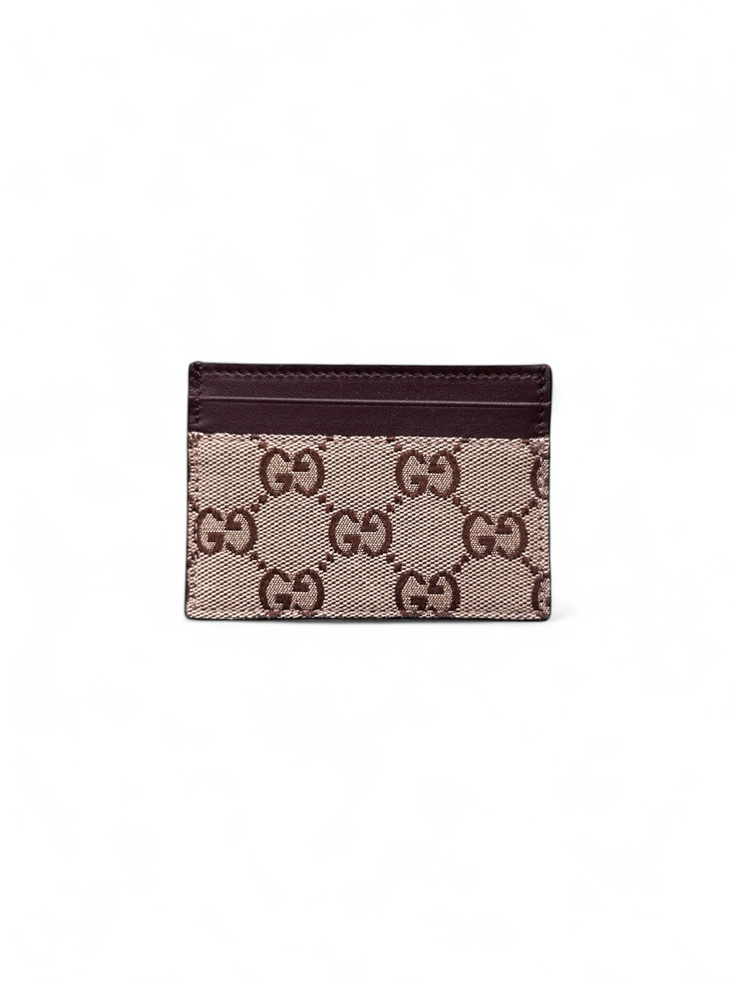Gucci Jumbo GG canvas cardholder — FashnLuxe