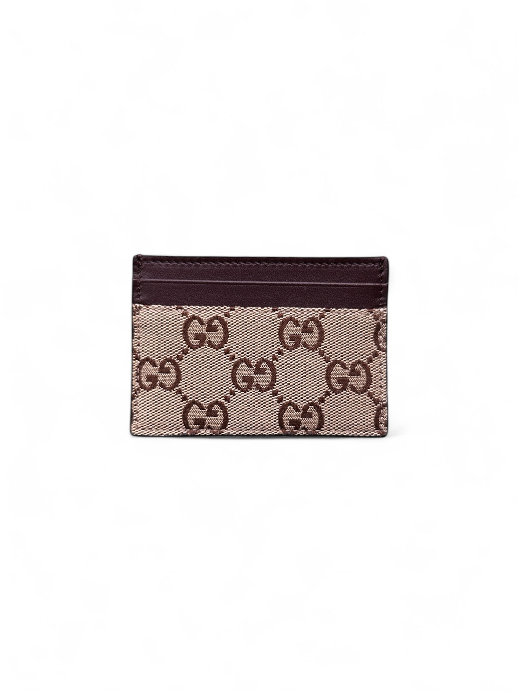Gucci Jumbo GG canvas cardholder — FashnLuxe