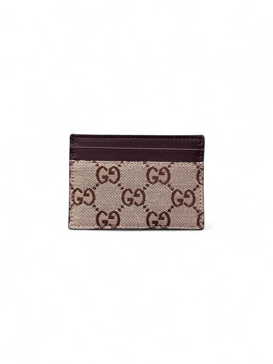 Gucci Jumbo GG canvas cardholder — FashnLuxe