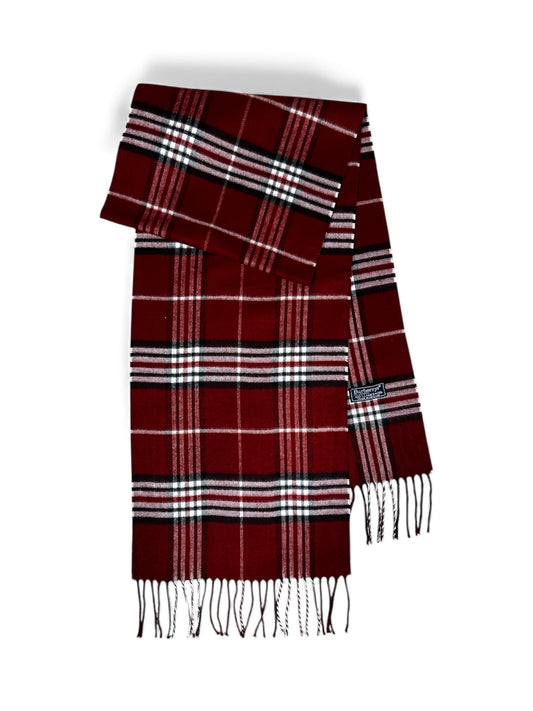 Burberry Nova Check scarf wool silk blend — FashnLuxe
