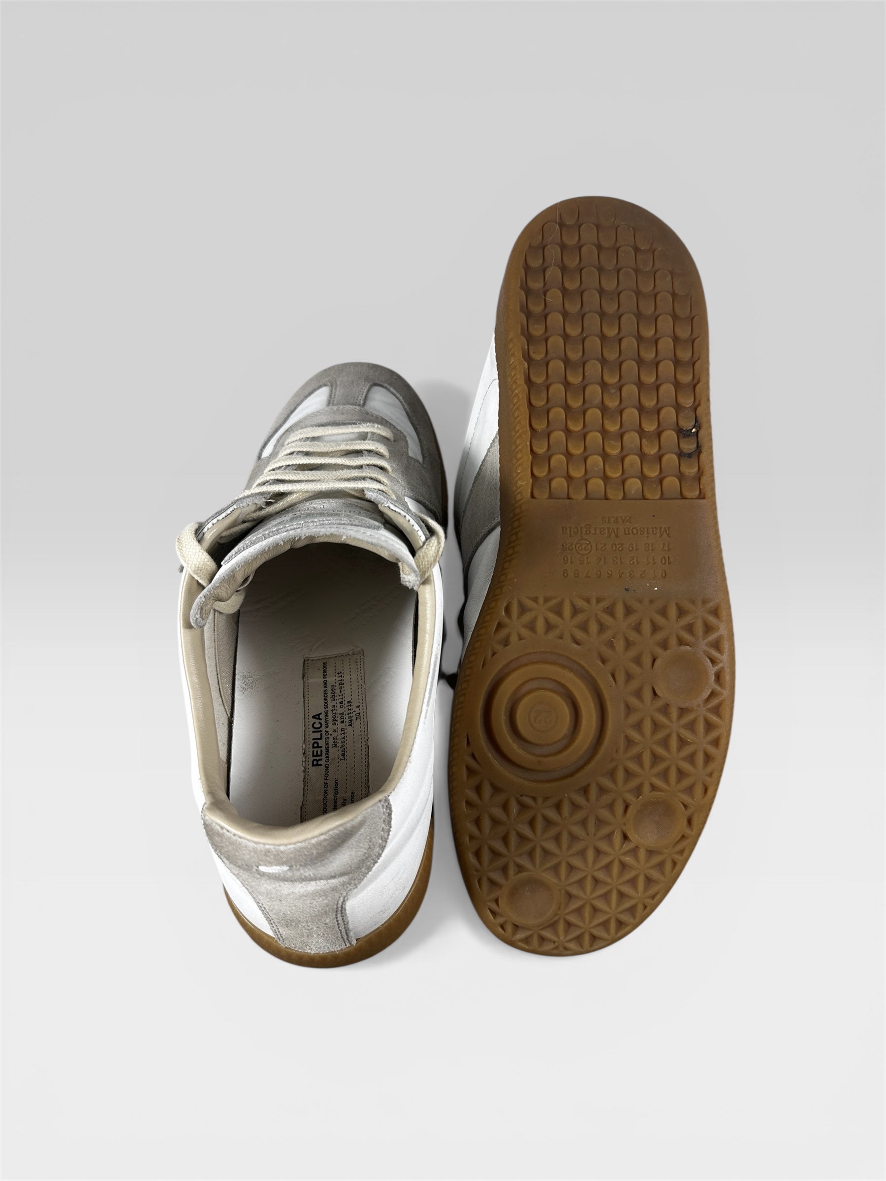 Maison Margiela GAT heel tab green label — FashnLuxe