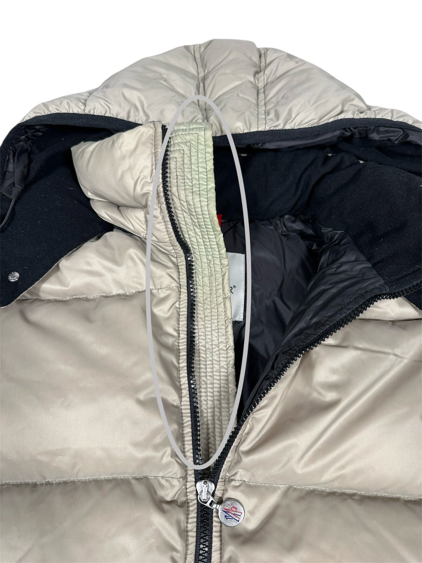 Moncler Himalaya jacket zip and pocket detail — FashnLuxe