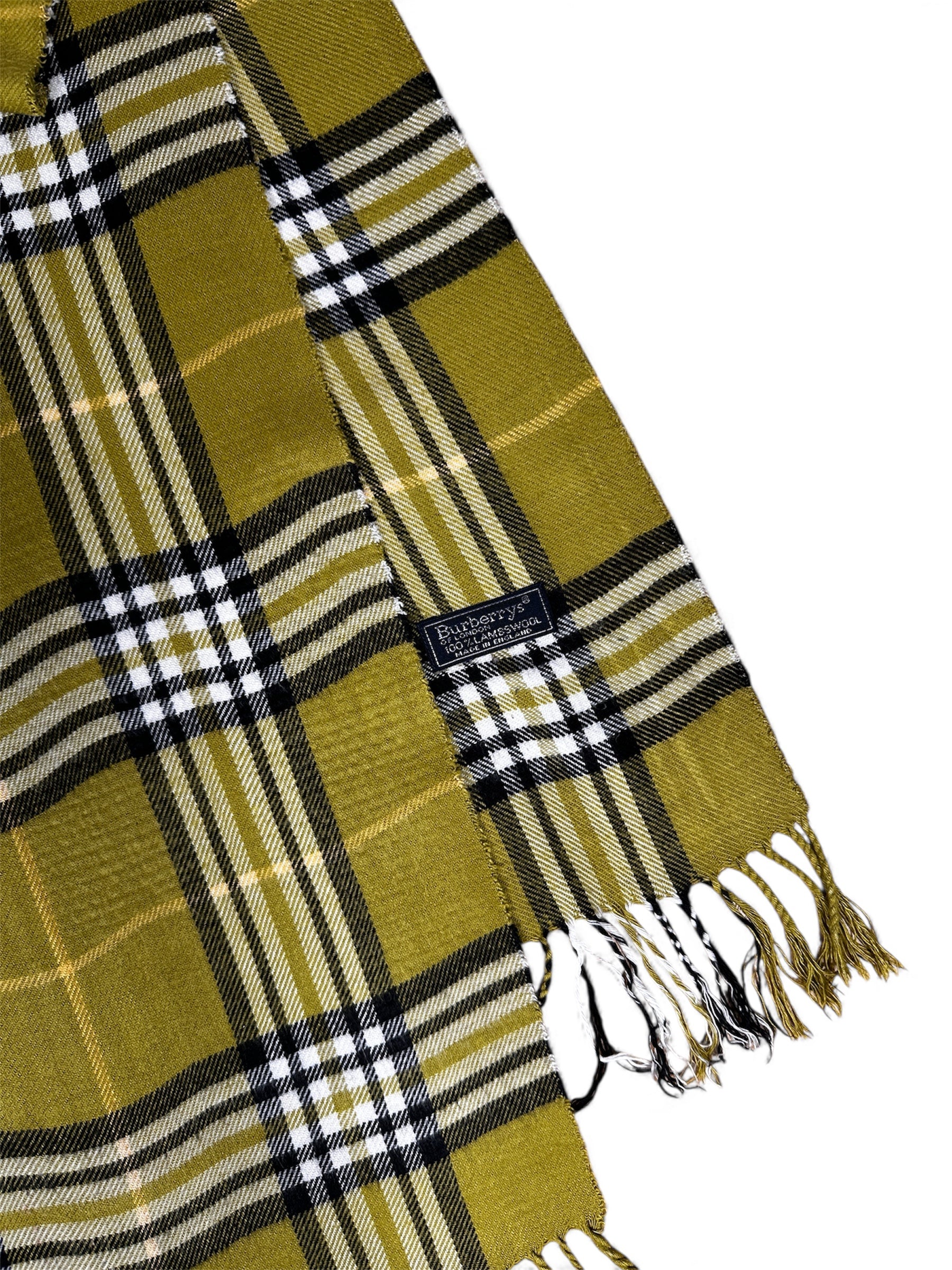 Burberry scarf check detail — FashnLuxe