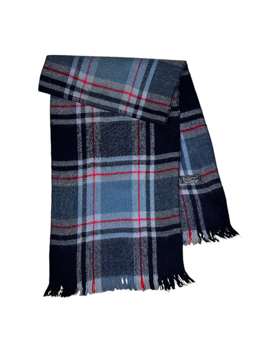 Burberry Nova Check camel wool scarf front view — FashnLuxe