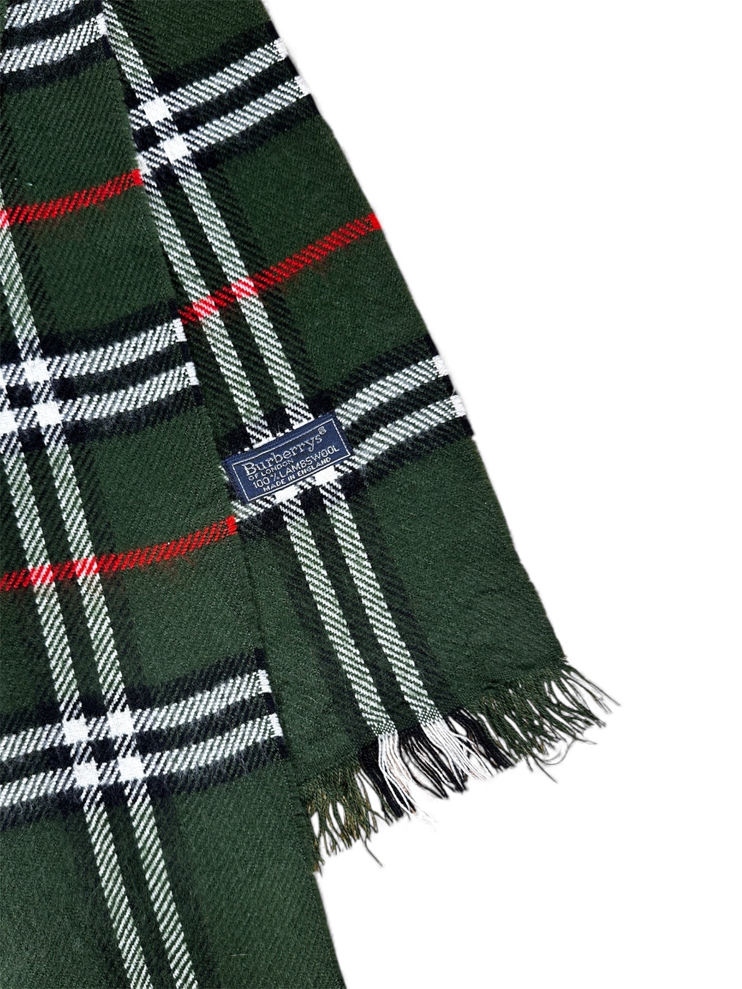 Burberry scarf texture close-up — FashnLuxe