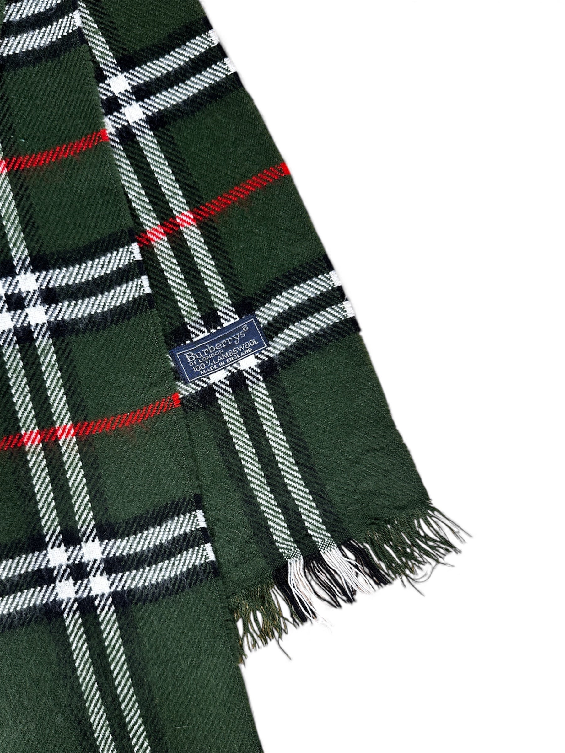 Burberry scarf texture close-up — FashnLuxe