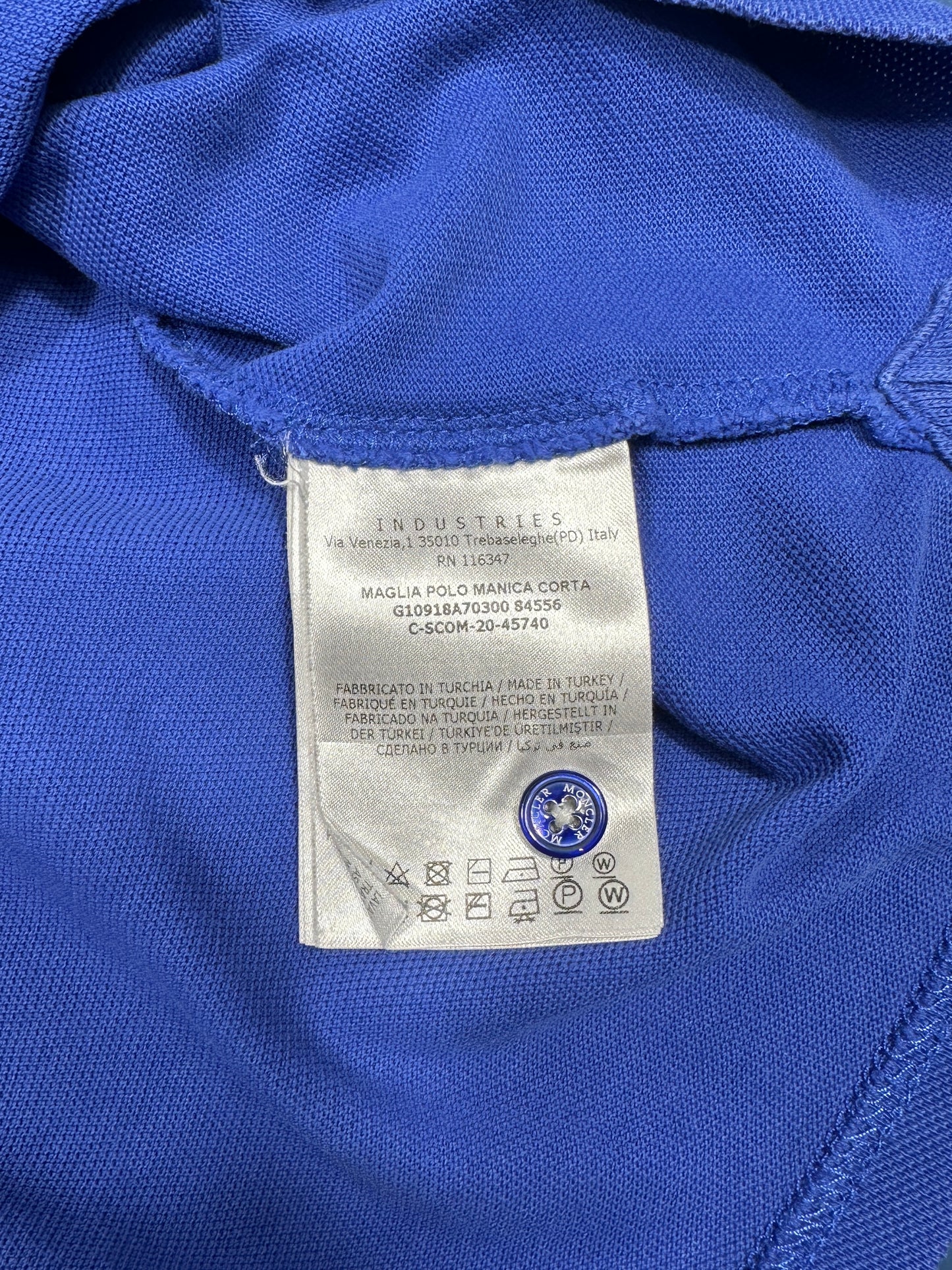 Moncler polo side view — FashnLuxe