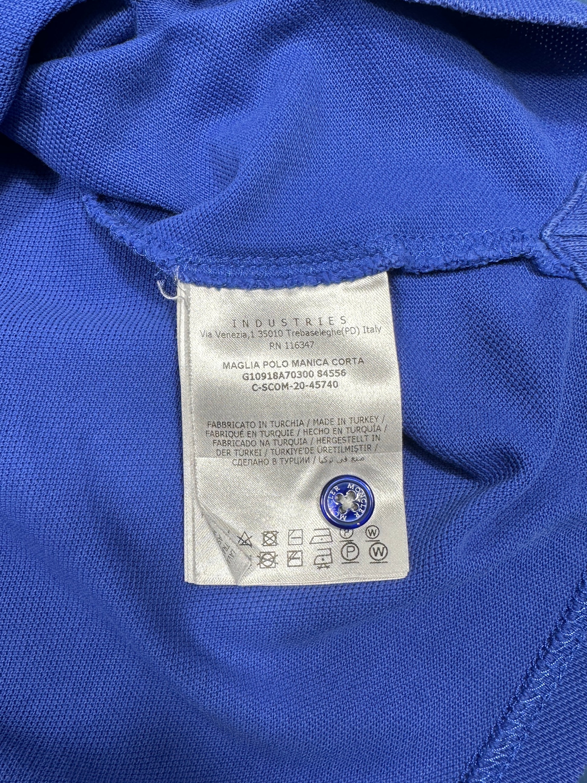 Moncler polo side view — FashnLuxe