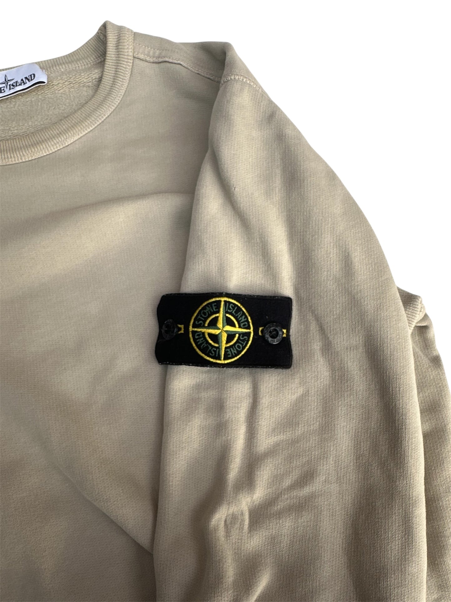 Stone Island sweatshirt back view — FashnLuxe