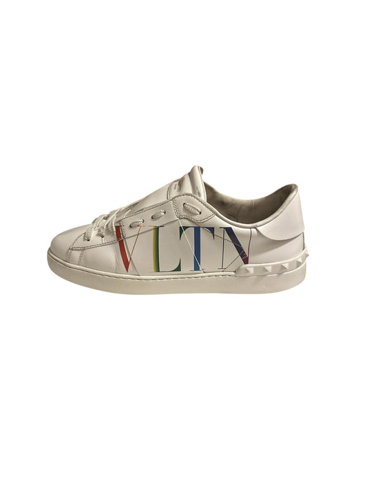 Valentino VLTN Open Sneaker mesh upper side view — FashnLuxe