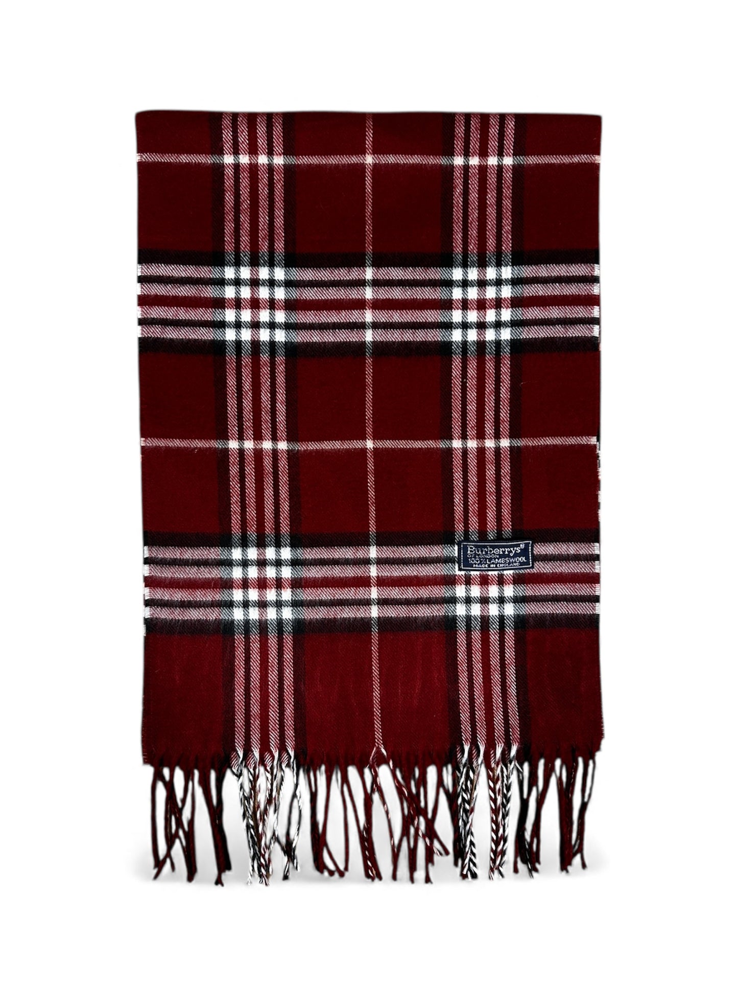 Burberry scarf fringe detail — FashnLuxe