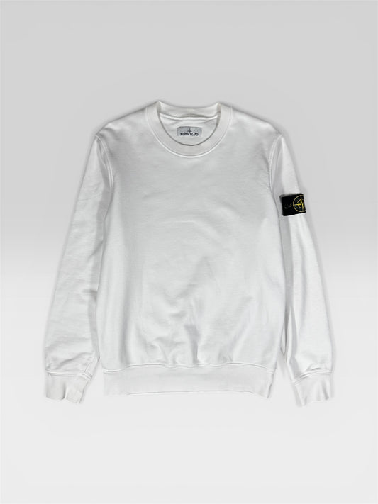 Stone Island crewneck sweatshirt size M front view — FashnLuxe